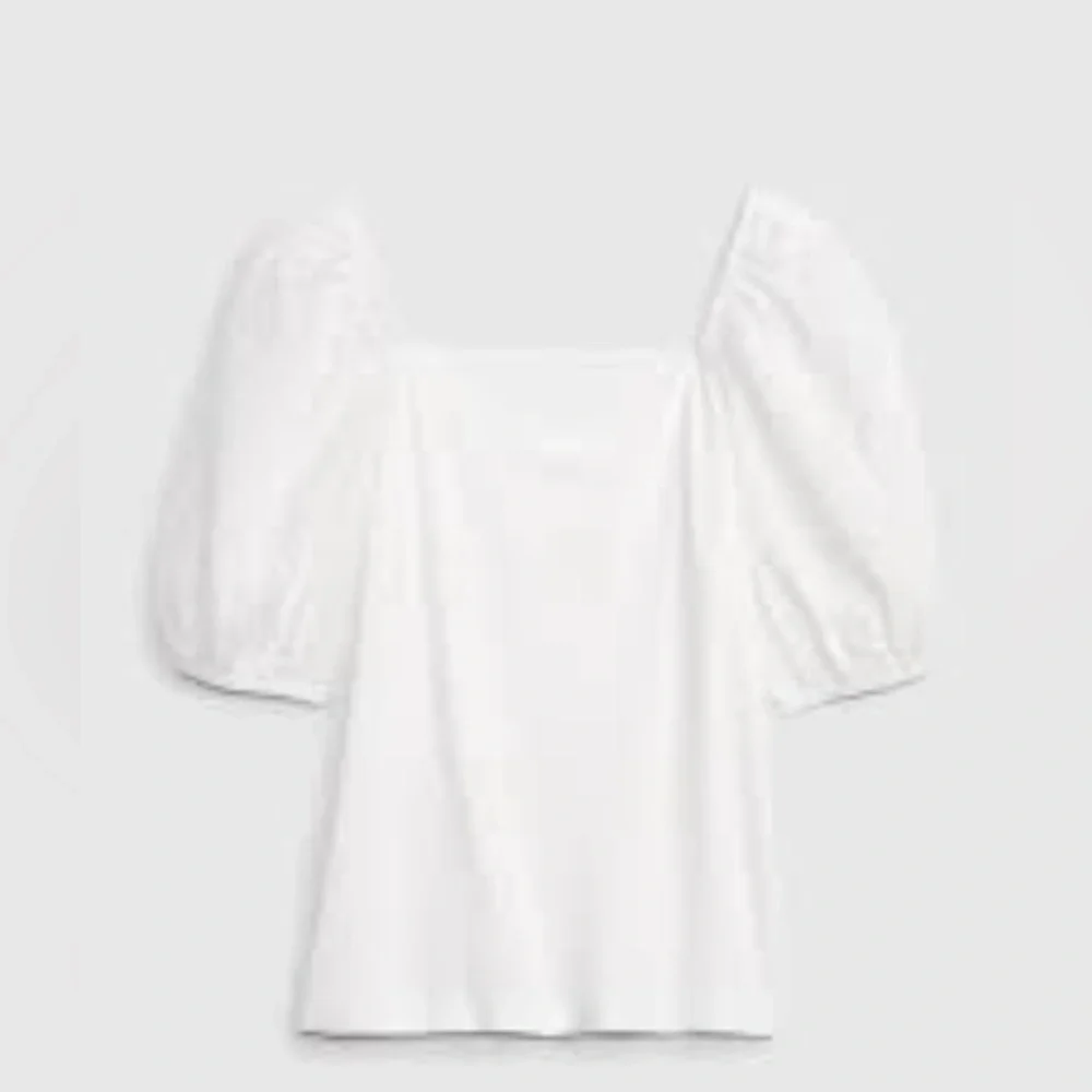 NWT Modern Eyelet Puff Sleeve Sweetheart T-Shirt - Picture 5 of 7